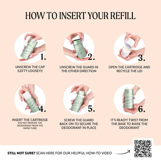 UpCircle - UpCircle Deodorant Refill – Macadamia og bergamott (uten etui) - COLORPOP