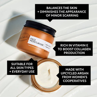 UpCircle - UpCircle Face Moisturiser – Ansiktskrem med vitamin E og aloe vera (60ml) - COLORPOP