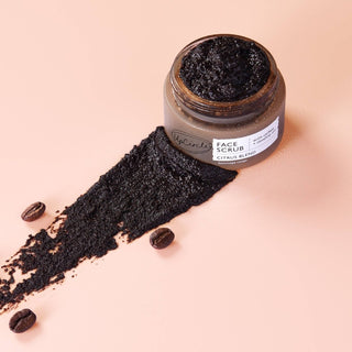 UpCircle - UpCircle Face Scrub Citrus – Ansiktsskrubb med kaffe og nypeolje (reisestørrelse 30ml) - COLORPOP