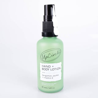 UpCircle - UpCircle Hand + Body Lotion – Hånd - og kroppslotion med bergamott og vitamin E (reisestørrelse 50ml) - COLORPOP