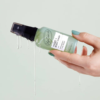 UpCircle - UpCircle Hand + Body Wash – Såpe for hender og kropp med kiwivann (reisestørrelse 50ml) - COLORPOP