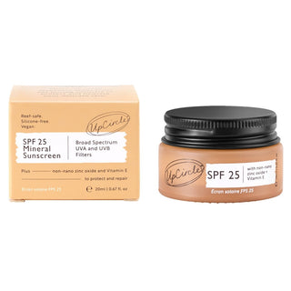 UpCircle - UpCircle Mineral Sunscreen SPF 25 – Solkrem (reisestørrelse 20ml) - COLORPOP