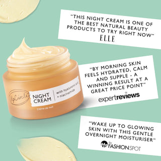 UpCircle - UpCircle Night Cream – Nattkrem med hyaluronsyre og niacinamid (55ml) - COLORPOP