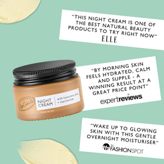 UpCircle - UpCircle Night Cream – Nattkrem med hyaluronsyre og niacinamid (reisestørrelse 30ml) - COLORPOP