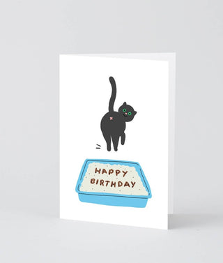 Wrap - Birthday Cat Poop - Kort - COLORPOP