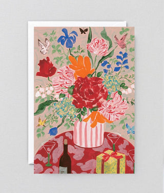 Wrap - Bukett med Blomster - Kort - COLORPOP