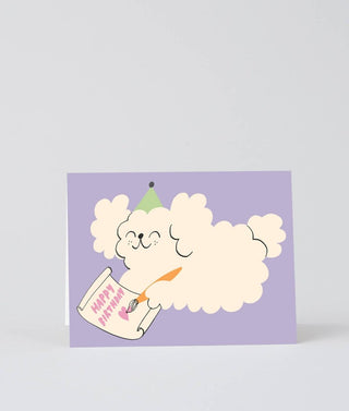 Wrap - Fluffy Bursdagshilsen - Kort - COLORPOP