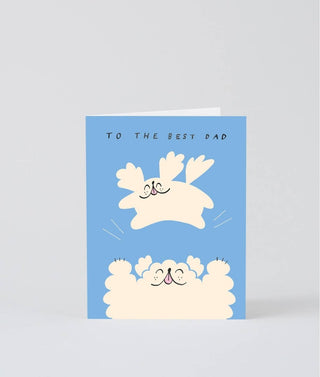 Wrap - Fluffy - To The Best Dad - Kort - COLORPOP