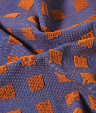 Wrap - Kjøkkenhåndkle - Terry Burgunder og blå - COLORPOP