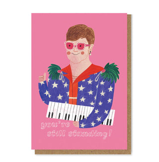 Daria Solak Illustrations - ELTON - STILL STANDING Kort - COLORPOP