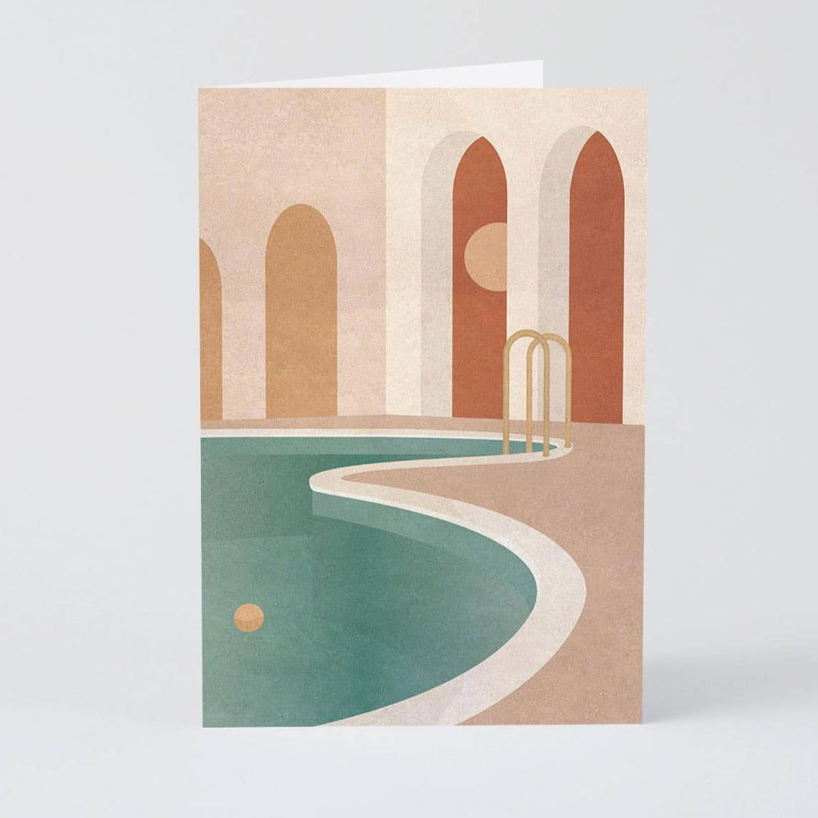 Wrap - ‘Pool With Arches’ Kort - COLORPOP