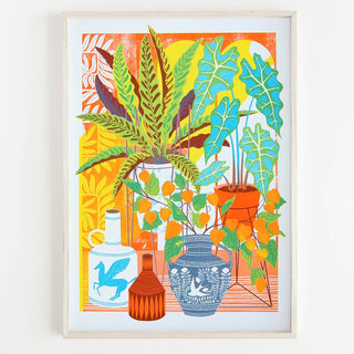 Printer Johnson - Vessels- A3 Risograph Print - COLORPOP
