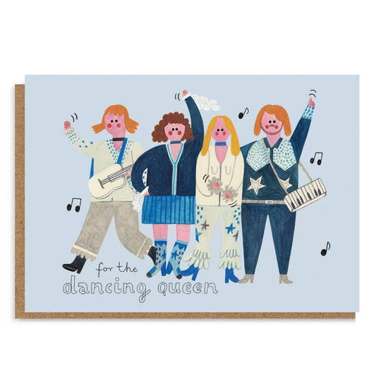 Daria Solak Illustrations - ABBA DANCING QUEEN Kort - COLORPOP