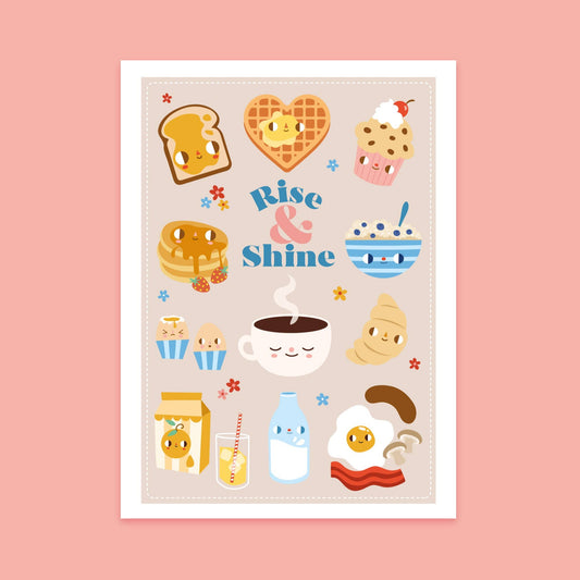 Rise & Shine - A4 Print