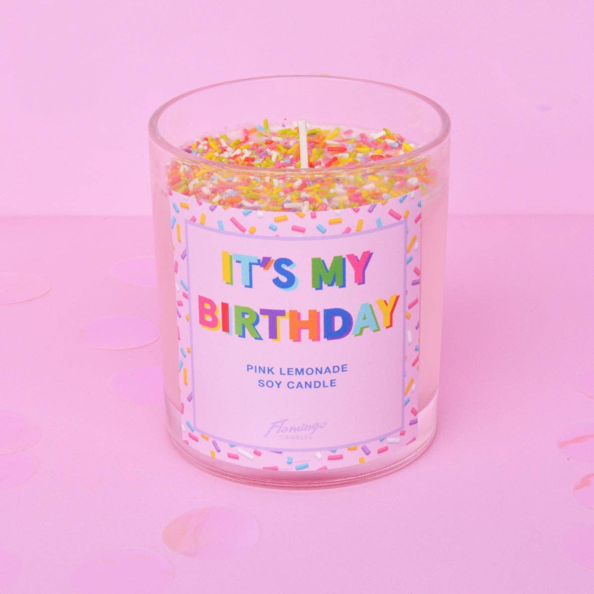 It's My Birthday Sprinkle Candle