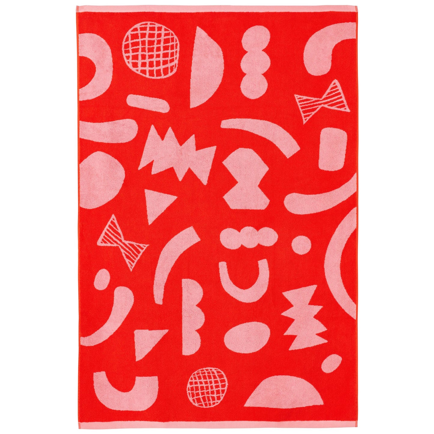 Donna Wilson - Håndkle "Abstract Shapes" - Badelaken 100 x 150 cm - COLORPOP