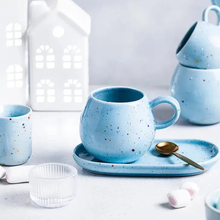 Egg Back Home - Party Ball Mug Blue 300ml - COLORPOP