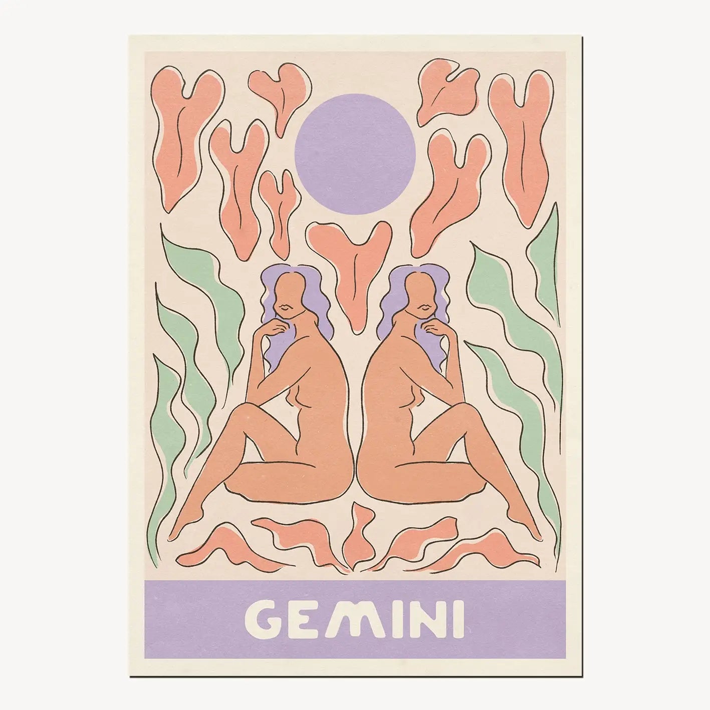 cai & jo - Gemini A4 Print - COLORPOP