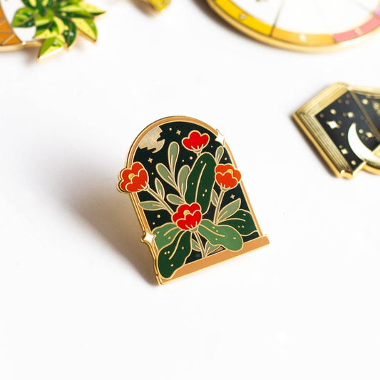 Nighttime Blossom Pins
