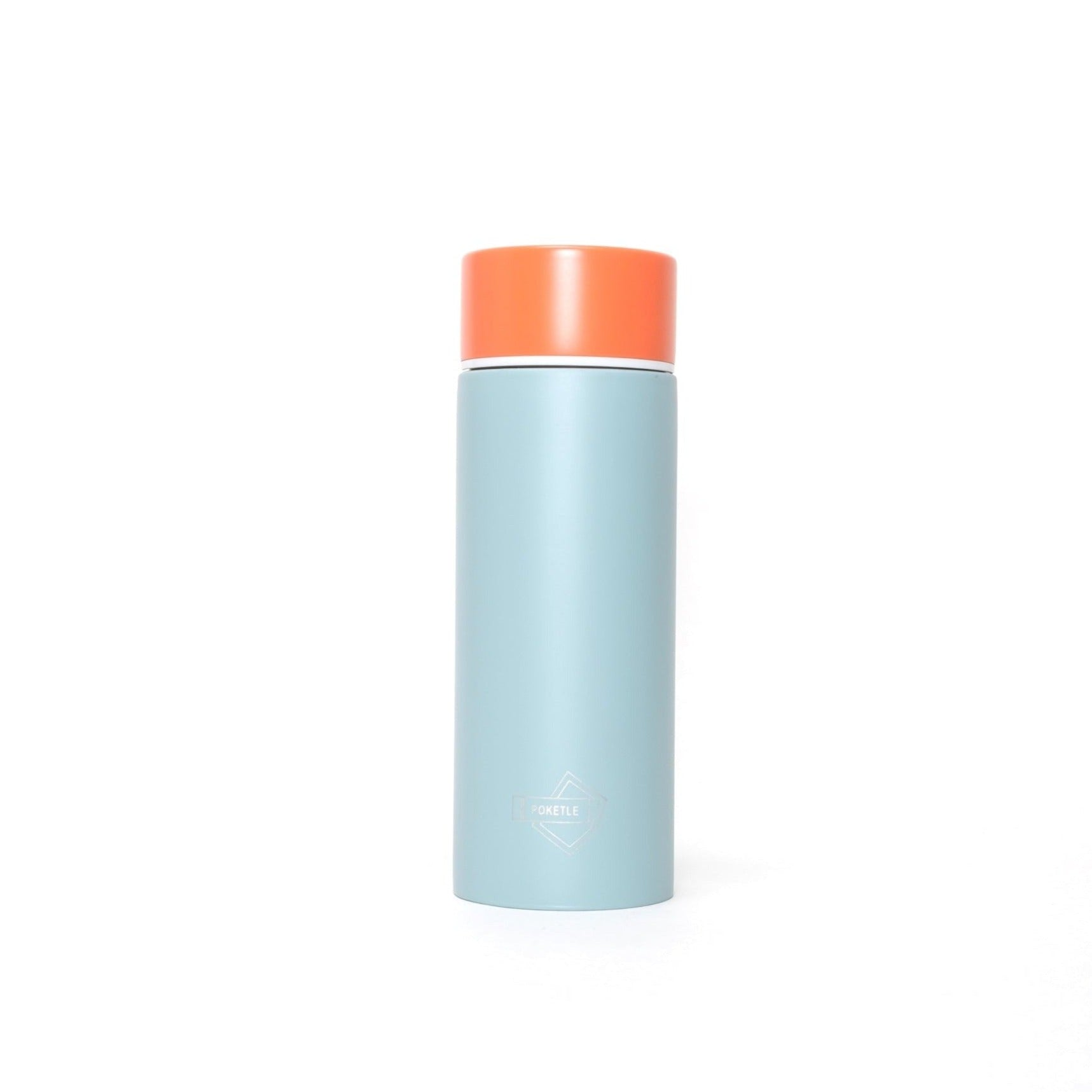 Poketle - Mini-termos/termokopp i farge-mix 120ml - Blue/Orange - COLORPOP