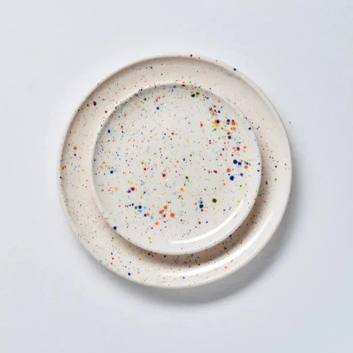Egg Back Home - Party Salad Plate White - COLORPOP