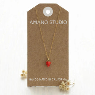 Amano Studio - Summer Strawberry Halssmykke - COLORPOP