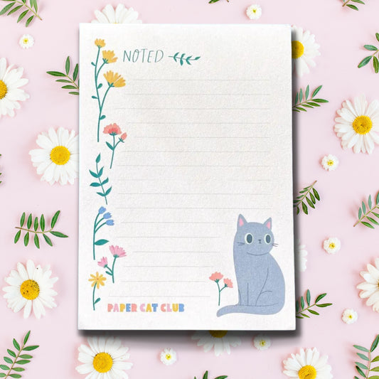 Paper Cat Club - Wildflowers Mini A6 Notatblokk - COLORPOP