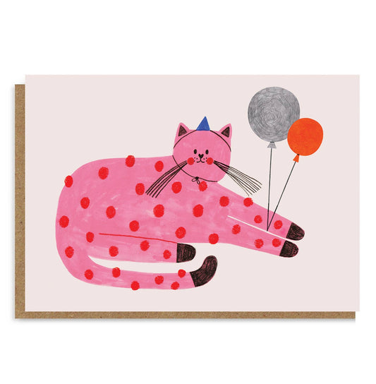Daria Solak Illustrations - PINK CAT Kort - COLORPOP
