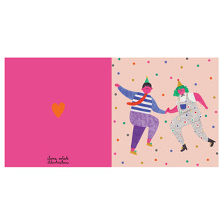 Daria Solak Illustrations - DANCING PARTY Kort - COLORPOP