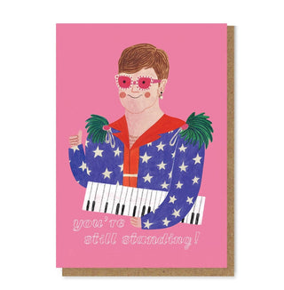 Daria Solak Illustrations - ELTON - STILL STANDING Kort - COLORPOP