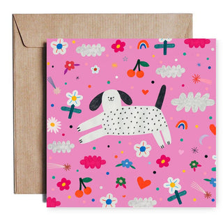 Daria Solak Illustrations - HAPPY DOG Kort - COLORPOP