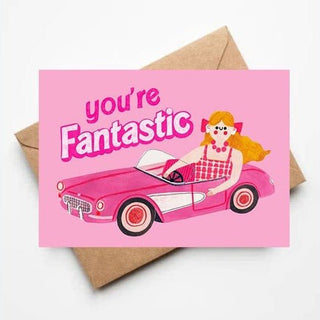 Daria Solak Illustrations - YOU'RE FANTASTIC Kort - COLORPOP