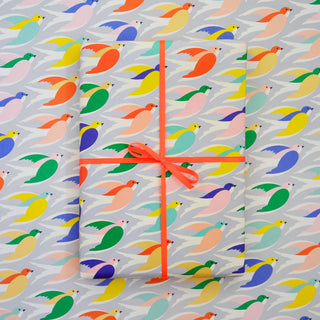 Elvira Van Vredenburgh Designs - 'Inflight' Innpakningspapir Ark - COLORPOP