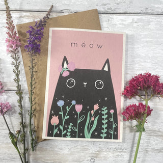 Fox & Fauna - Meow Cat - Kort - COLORPOP