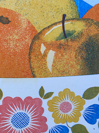 Printer Johnson - Orange & Lemon- A3 Risograph Print - COLORPOP