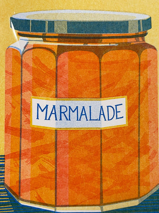 Printer Johnson - Orange & Lemon- A3 Risograph Print - COLORPOP