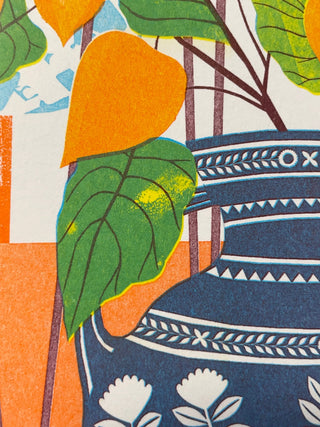 Printer Johnson - Vessels- A3 Risograph Print - COLORPOP