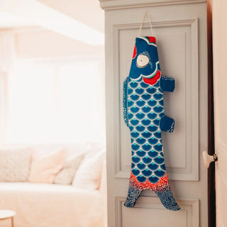 Madame Mo - Koinobori Ocean Blue (M) - Økologisk Bomull - COLORPOP