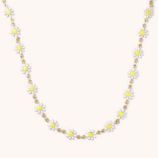 Nikki Smith Designs - Daisy White Necklace - COLORPOP