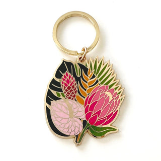 Paper Anchor Co. - Celeste Tropical Bouquet Nøkkelring - COLORPOP