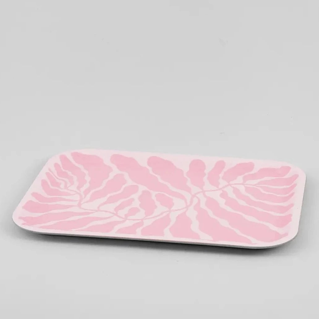 Wrap - 'Pink Leaves' Kunstbrett - COLORPOP