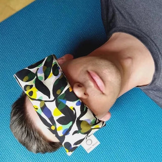 Slow Moon - Eye Pillow økologisk bomull - Fronds - COLORPOP