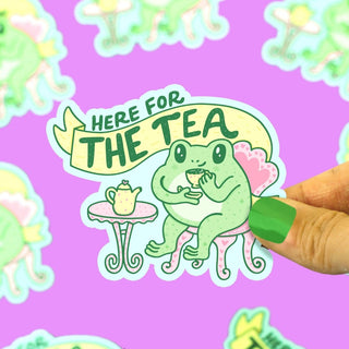 Turtle's Soup - Here for the Tea - Klistremerke - COLORPOP