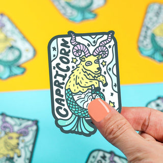 Turtle's Soup - Zodiac Capricorn - Klistremerke - COLORPOP