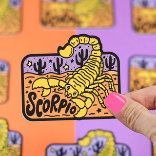 Turtle's Soup - Zodiac Scorpio - Klistremerke - COLORPOP