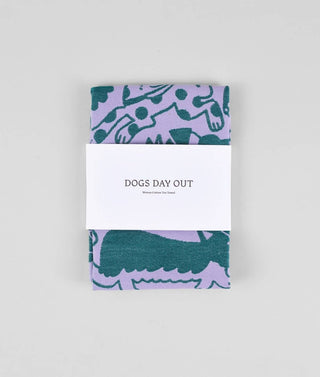Wrap - DOGS DAY OUT Kjøkkenhåndkle - COLORPOP